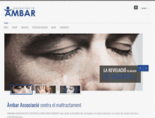 Tablet Screenshot of ambarassociacio.org